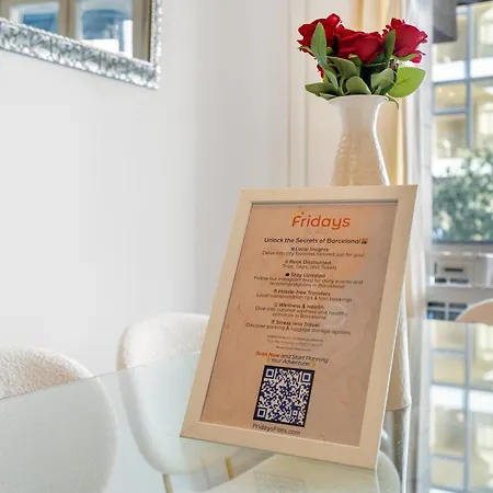 Apartment Fridays Flats Spacious 4br Family Retreat Barcelona
